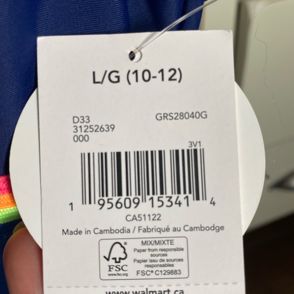 Girls swimsuit NEVER WORN - Picture 3 of 4